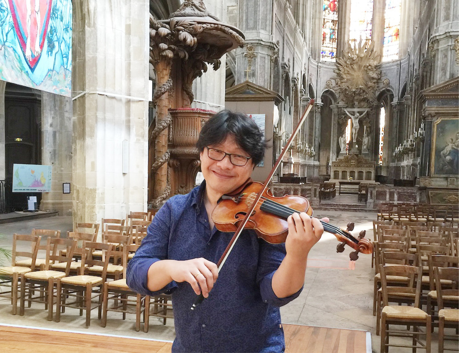 Wei Tsun Chang, Ph.D, professor of violin and viola at Tech